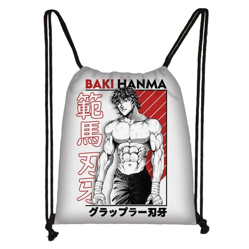 Baki The Grappler Backpacks - Tokyowai