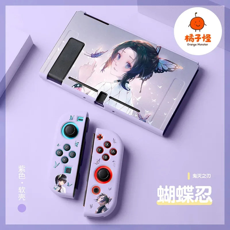 Demon Slayer Nintendo Switch Console Skin - Premium Anime Design for Switch & Switch OLED - Tokyowai