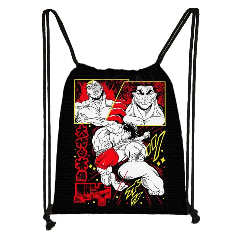 Baki The Grappler Backpacks - Tokyowai
