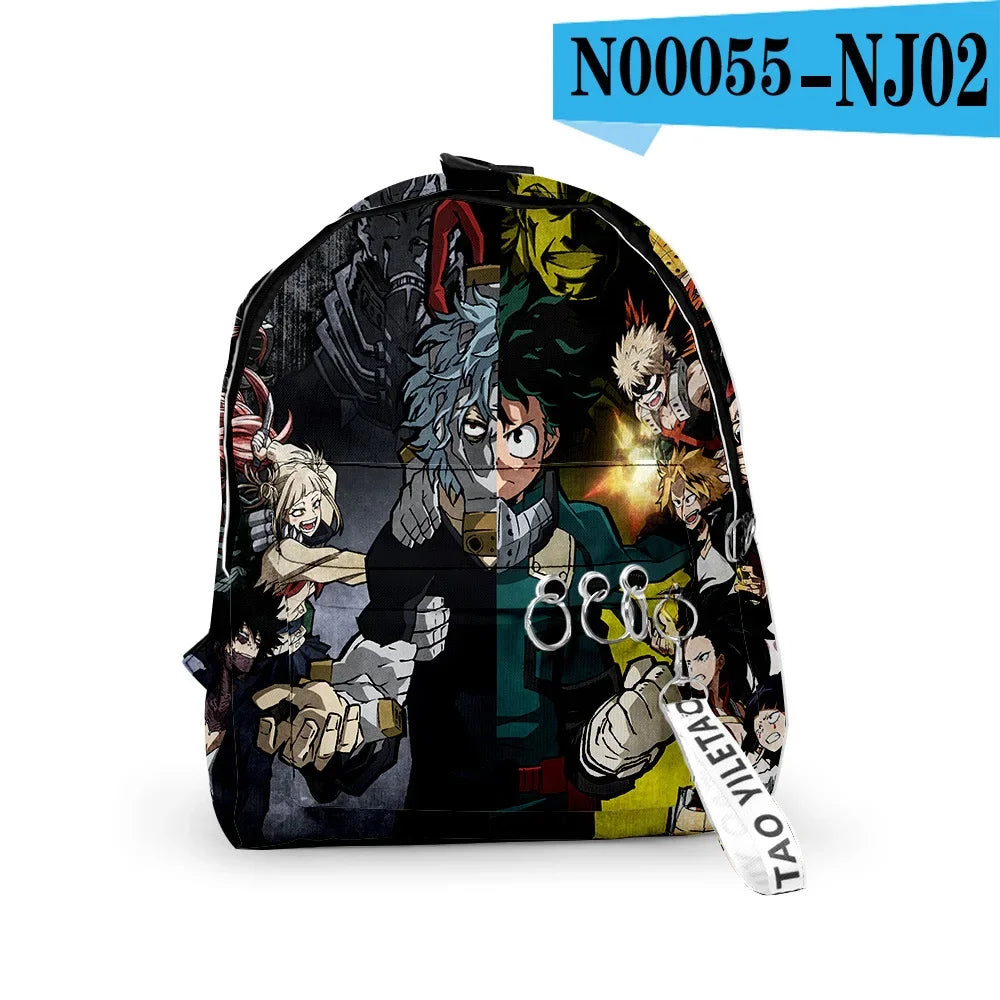 My Hero Academia Backpack Canvas Schoolbag Unisex - Tokyowai