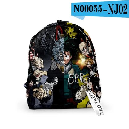 My Hero Academia Backpack Canvas Schoolbag Unisex - Tokyowai