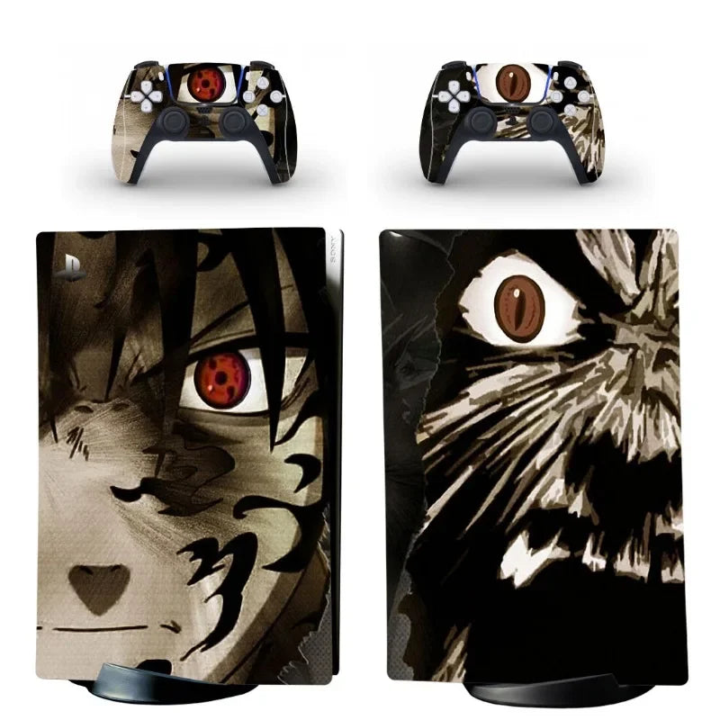 Naruto Shippuden PS5 Console and Controller Skin Set - Tokyowai