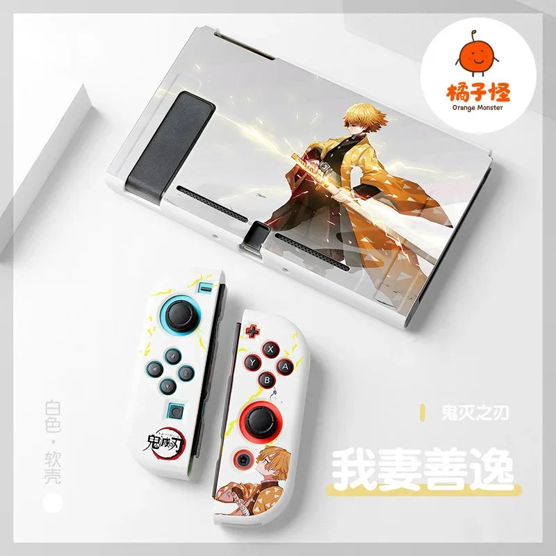 Demon Slayer Nintendo Switch Console Skin - Premium Anime Design for Switch & Switch OLED - Tokyowai