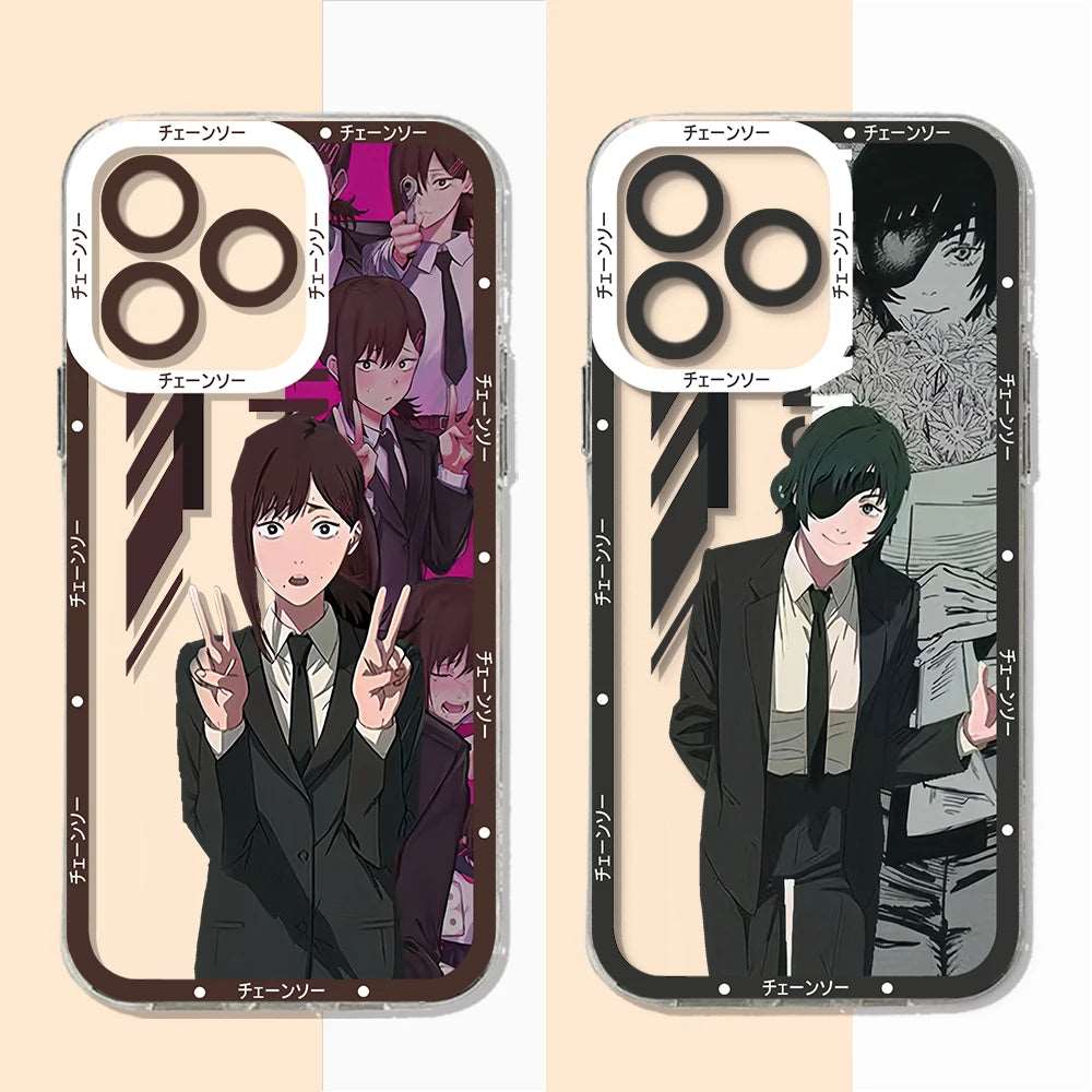 Chainsaws Mans Makimas Phone Case For iPhone - Tokyowai