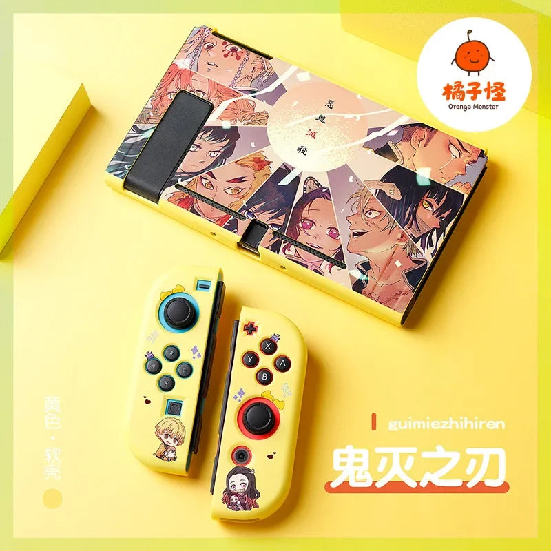 Demon Slayer Nintendo Switch Console Skin - Premium Anime Design for Switch & Switch OLED - Tokyowai