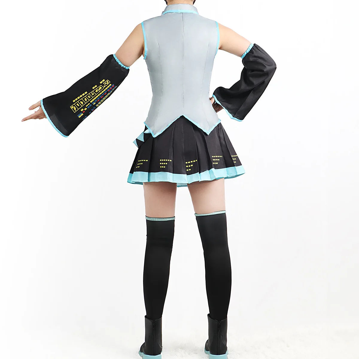 Hatsune Miku Cosplay Costume Set – Full Vocaloid Outfit with Accessories - Tokyowai