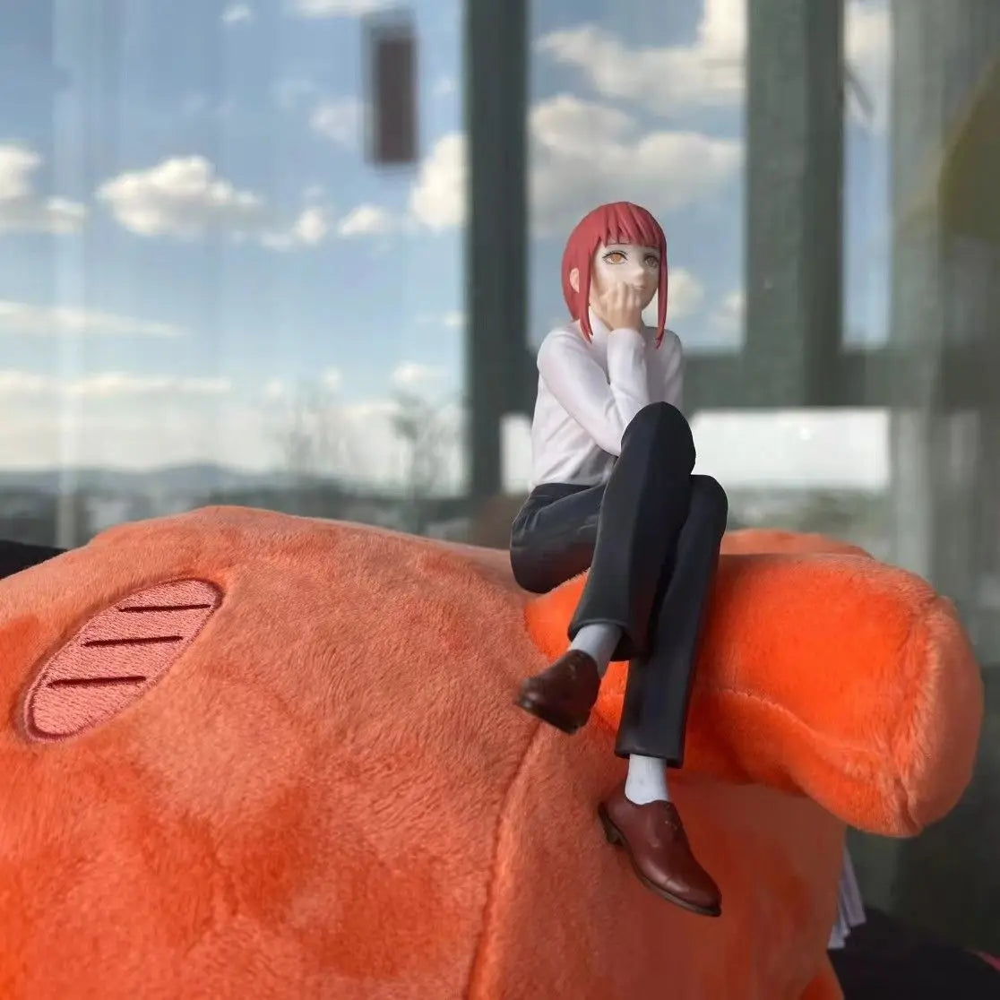 Chainsaw Man Ramen Cup Lid Figure – Makima Sitting Pose