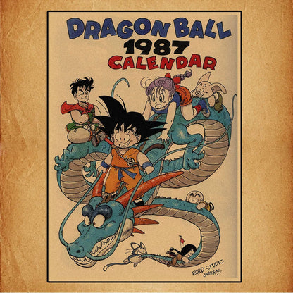 Dragon Ball Retro Poster Set – Unframed Wall Art Prints