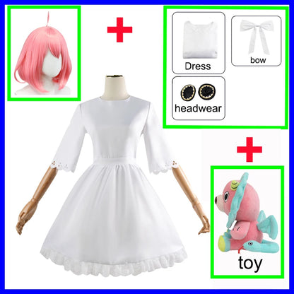 Spy x Family Anya Forger Cosplay Dress Set