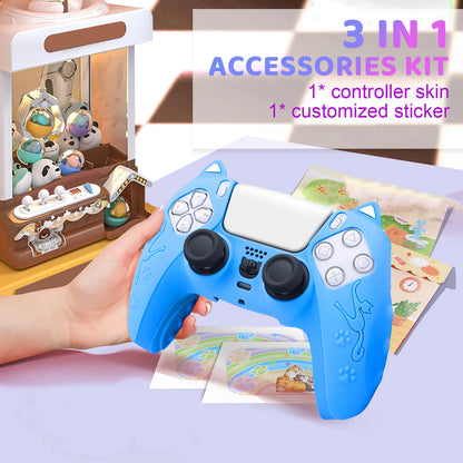 Adorable Cat-Themed PS5 Controller Silicone Cover - Tokyowai