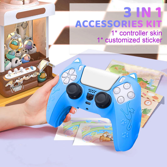 Adorable Cat-Themed PS5 Controller Silicone Cover - Tokyowai