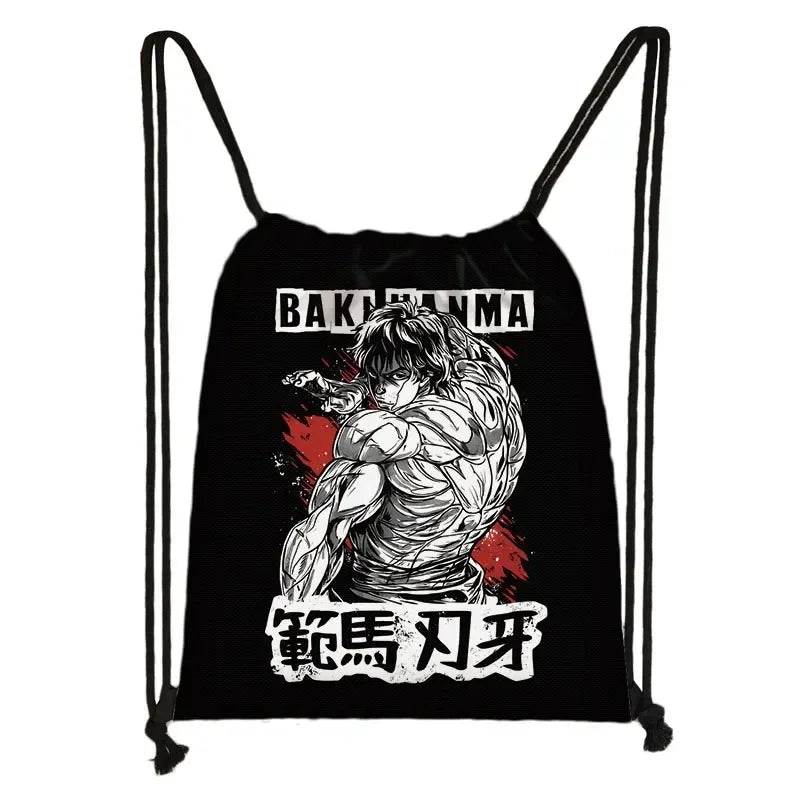 Baki The Grappler Backpacks - Tokyowai