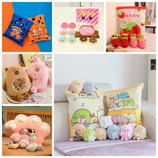 Pudding Adorable Snack-Themed Plush Pillow Collection - Tokyowai