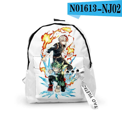 My Hero Academia Backpack Canvas Schoolbag Unisex - Tokyowai