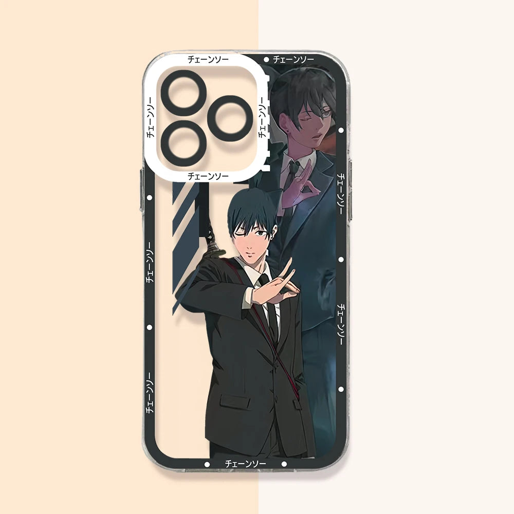 Chainsaws Mans Makimas Phone Case For iPhone - Tokyowai