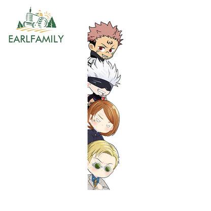 Jujutsu Squad Editionr Peek Window Sticker