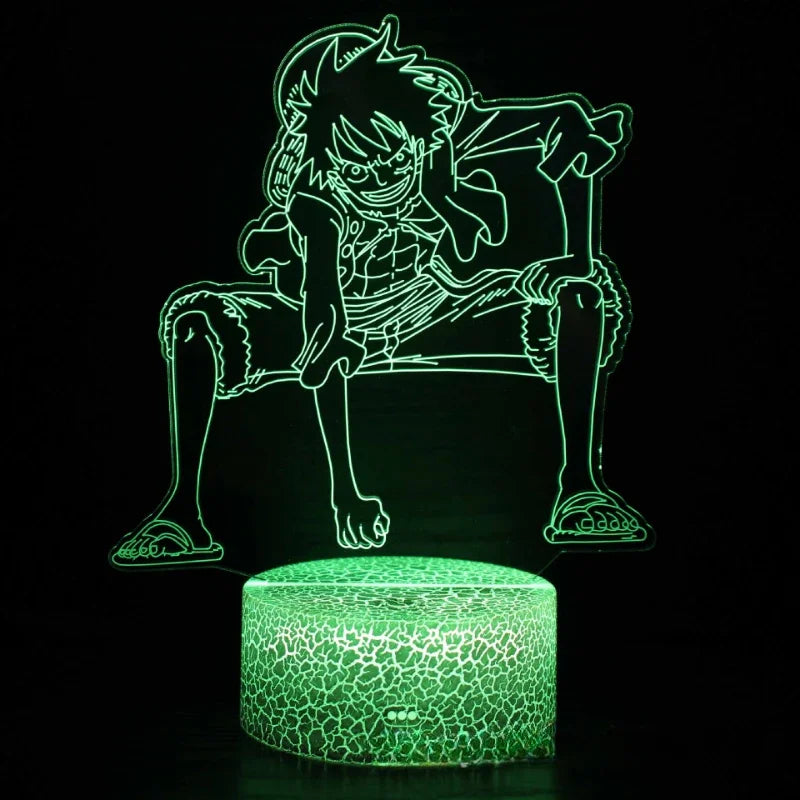 One Piece LED Night Light –26 Character & Symbol Variants