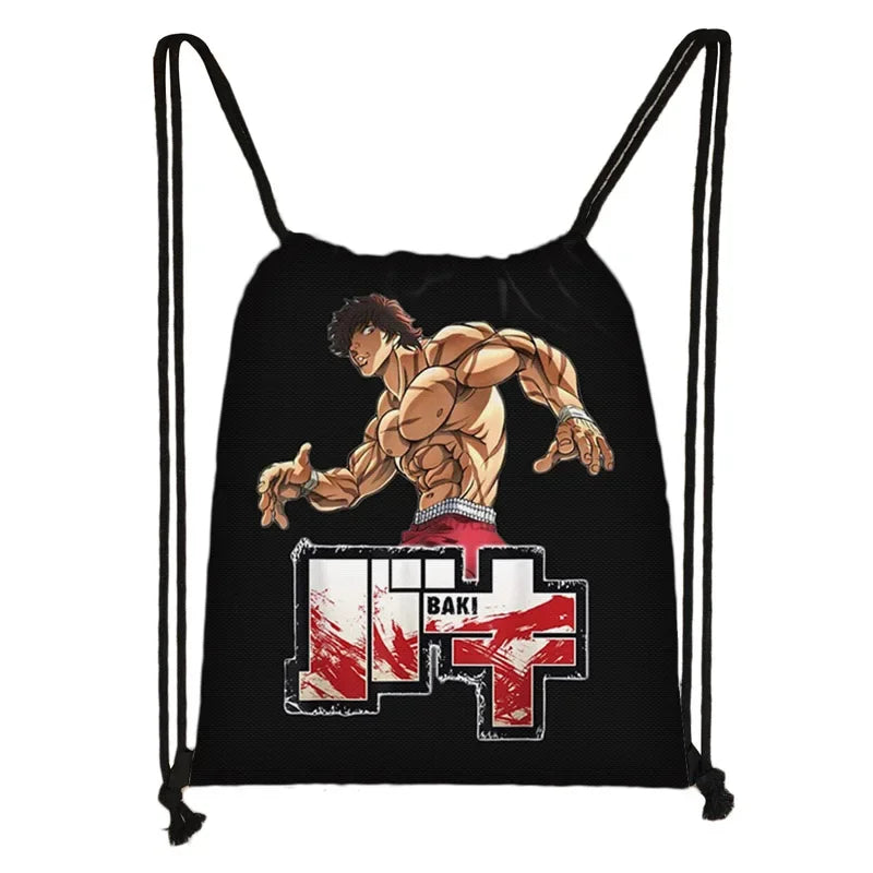 Baki The Grappler Backpacks - Tokyowai