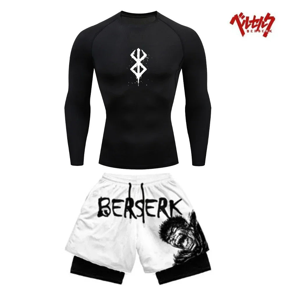 Berserk Compression Set – Brand of Sacrifice Rash Guard and Shorts