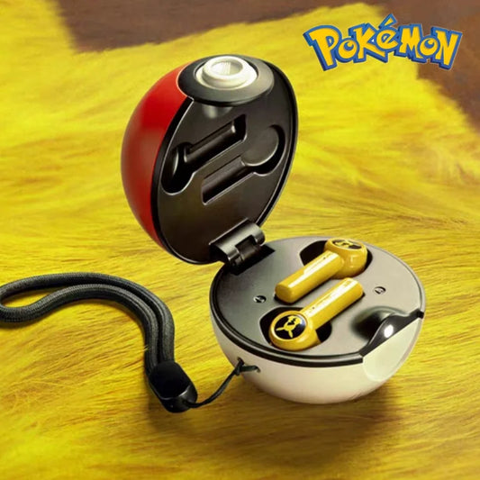 Poké Ball Wireless Earbuds – Pokémon Charging Case Edition