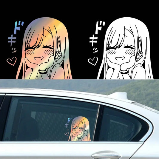 Marin Kitagawa “Peeker” Car Window Sticker