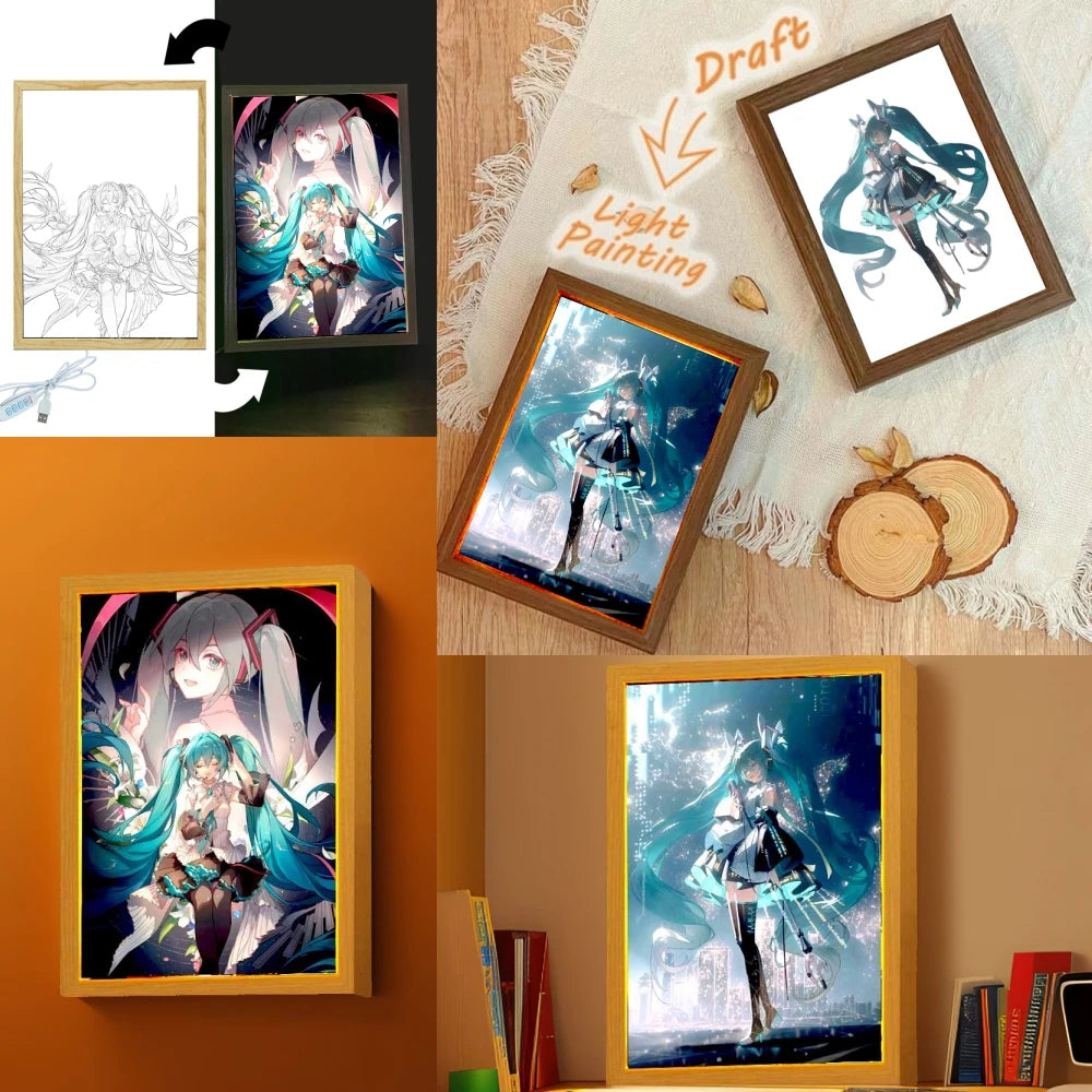 Hatsune Miku Edition – Light Painting LED Frame - Tokyowai