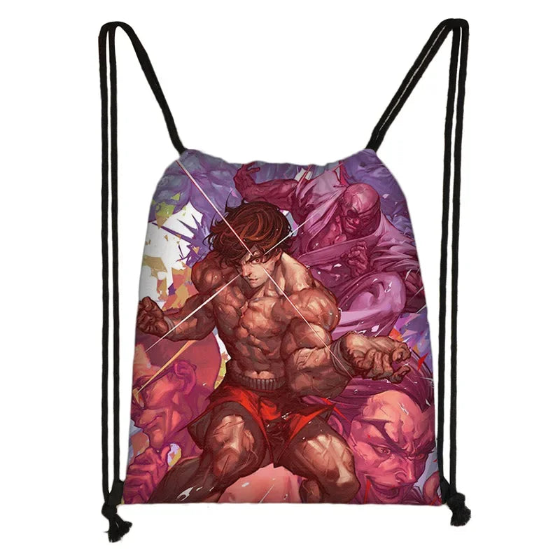 Baki The Grappler Backpacks - Tokyowai