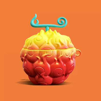 One Piece Devil Fruit Wireless Earbud Case