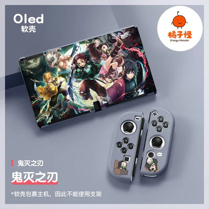 Demon Slayer Nintendo Switch Console Skin - Premium Anime Design for Switch & Switch OLED - Tokyowai