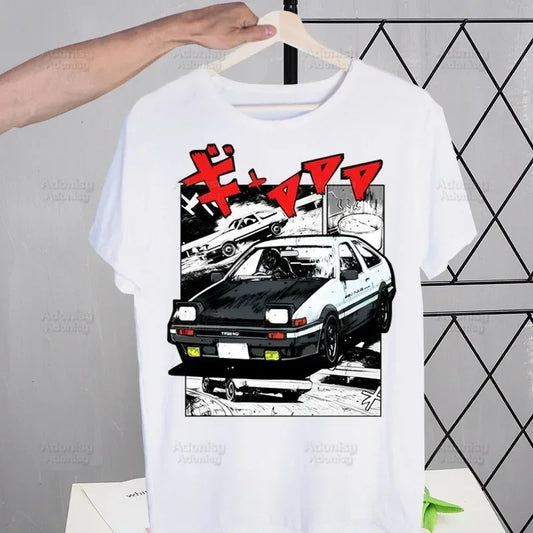 Initial D Comic Drift Scene T-Shirt
