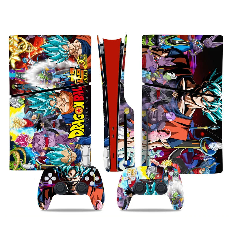 Dragon Ball Z PS5 Console and Controller Skin Set - Tokyowai