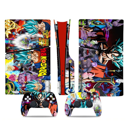 Dragon Ball Z PS5 Console and Controller Skin Set - Tokyowai