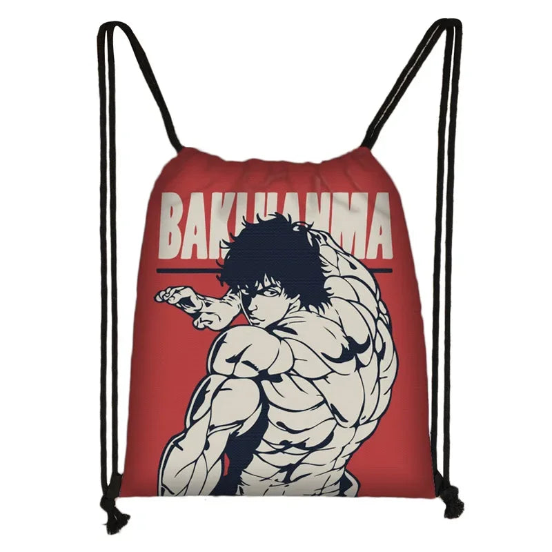 Baki The Grappler Backpacks - Tokyowai