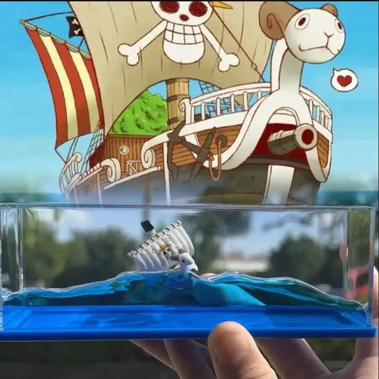 One Piece Liquid Motion Ship Dioramas