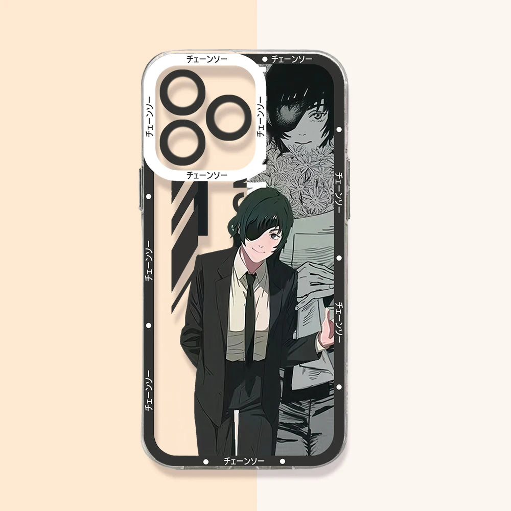 Chainsaws Mans Makimas Phone Case For iPhone - Tokyowai
