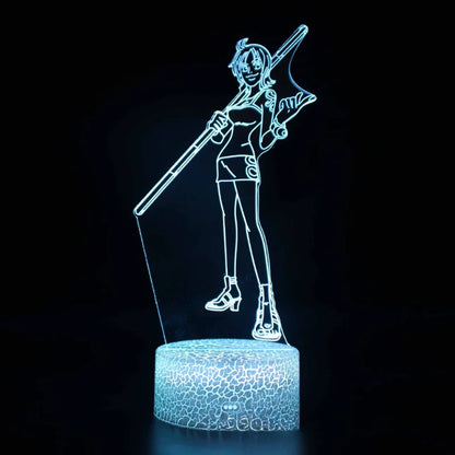 One Piece LED Night Light –26 Character & Symbol Variants