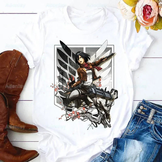 Attack on Titan Mikasa Ackerman T-Shirt 16 Variants