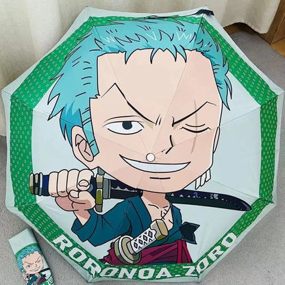 One Piece Student Umbrella Sunscreen & Waterproof - Tokyowai