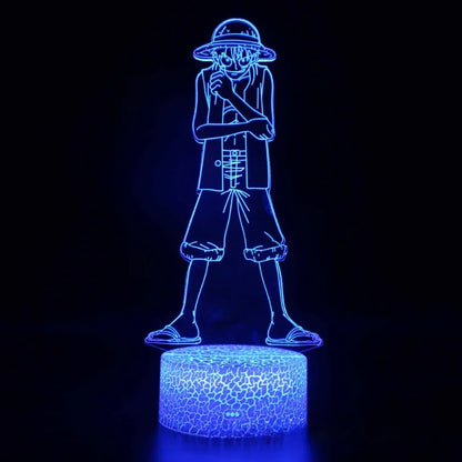 One Piece LED Night Light –26 Character & Symbol Variants