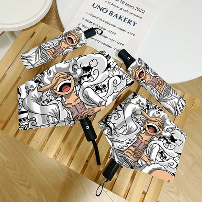 One Piece Luffy Nika Fold Umbrella - Tokyowai