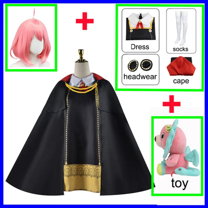 Spy x Family Anya Forger Cosplay Dress Set