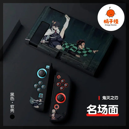 Demon Slayer Nintendo Switch Console Skin - Premium Anime Design for Switch & Switch OLED - Tokyowai