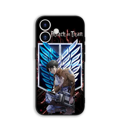 Attack on Titan Shockproof Armor Case with Ring Stand for Xiaomi Redmi Series