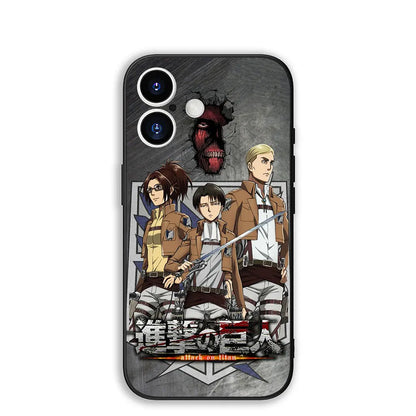 Attack on Titan Shockproof Armor Case with Ring Stand for Xiaomi Redmi Series