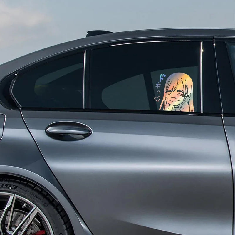 Marin Kitagawa “Peeker” Car Window Sticker