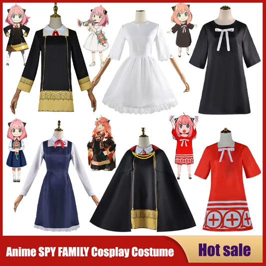 Spy x Family Anya Forger Cosplay Dress Set