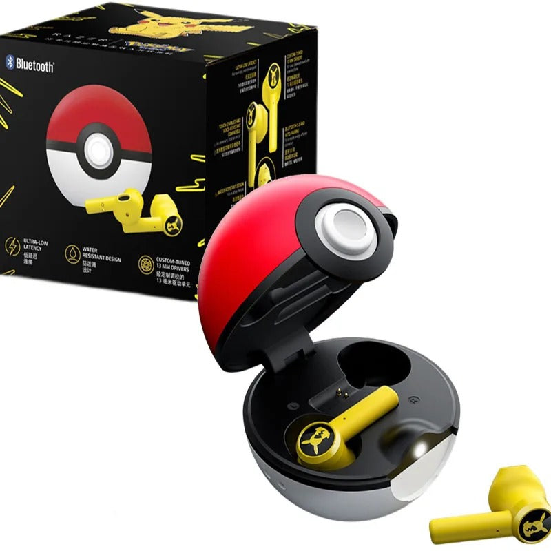 Poké Ball Wireless Earbuds – Pokémon Charging Case Edition